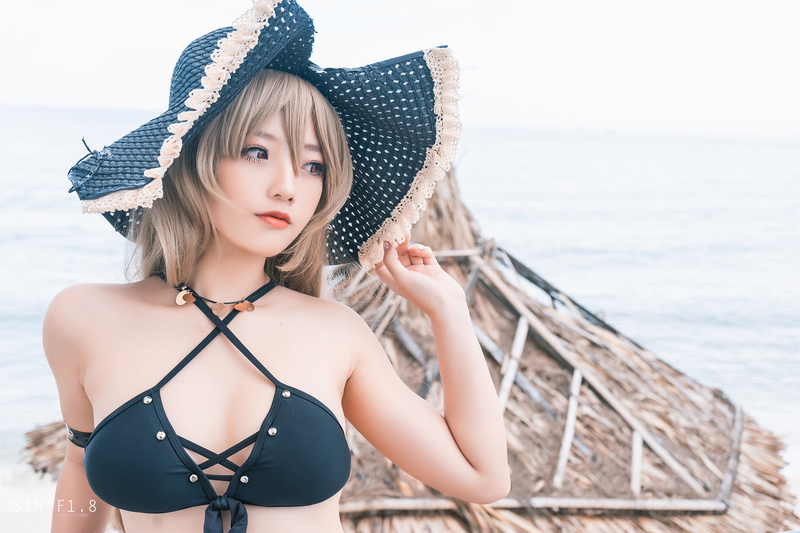 图片[1]-Messie Huang – NO.010 Jean Bart swimsuit [20P]-XikXak